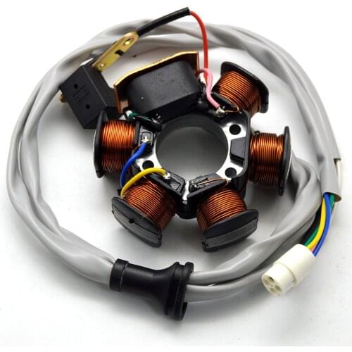 Motorcycle Generator Parts Stator Coil Comp For PIAGGIO 50 2T TYPHOON 50 Free Shipping