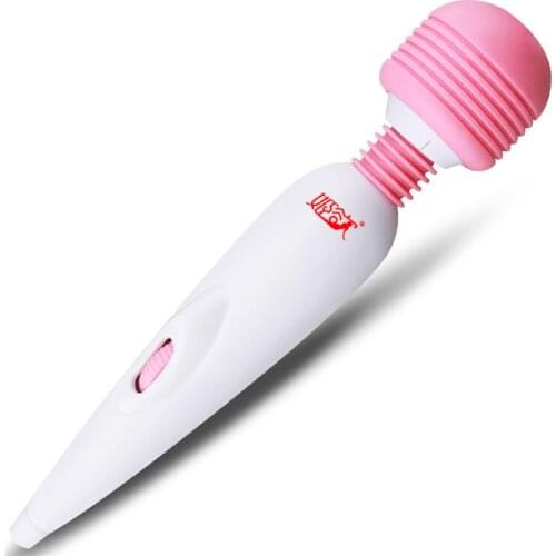 USB charged AV Stick Magic Wand Massager Magic Wand Massage Stick AV Vibrators Clit Strong Vibrator Sex Toys for Women