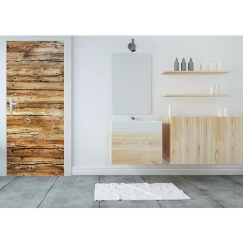 3D Yellow Wooden Custom Wall Art Door Mural Wallpaper mural Wall Print Decal Wall Deco Wall Mural Photo self adhesive door wrap