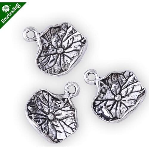 Lots of 50pcs 15x13.2mm lotus vintage beads cap,filigree beads cap,end cap,flower spacer metal beads