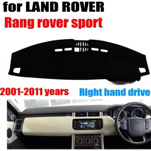 Car dashboard covers mat for LAND ROVER Range rover sport 2001-2011 Right hand drive dashmat pad dash cover auto accessories