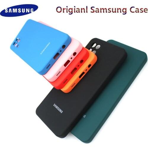 New For Samsung Galaxy A52 A72 A82 Case High Quality Soft Silicone Cover Galaxy Camera Protective Shell A52 a72 Back Cover +Logo