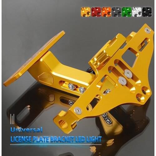 For SUZUKI G500F G 500F V650 V650 1999-2009 V 650 650 1999-2016 2015 2014 2013 2012 2011 Motorcycle License Plate Bracket Holder