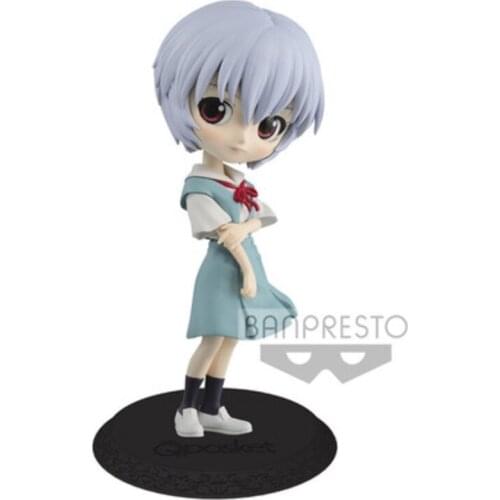 BANDAI Banpresto Q posket EVA Ayanami Rei B New theater version Anime Toys Figure