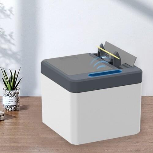 Toothpick Box Home Living Room Toothpick Storage Box Intelligent Induction Box Automatic Ejection Electric Box for Home
