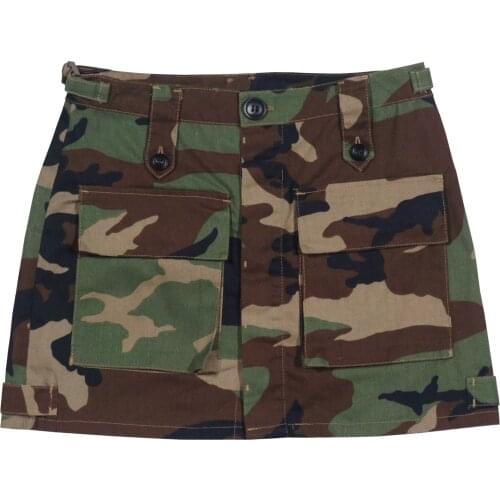 Summer Army Fashion Camouflage Womens Short Skirt Outdoor Hiking Camping Travel Sports Leisure Fashion Womens Female Skirt