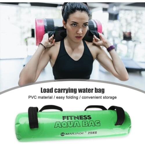 Yoga Weight-Bearing Aqua Water Bag Exercise Sandbag Gym Fitness Training Workout for Effective Working-out Accessories