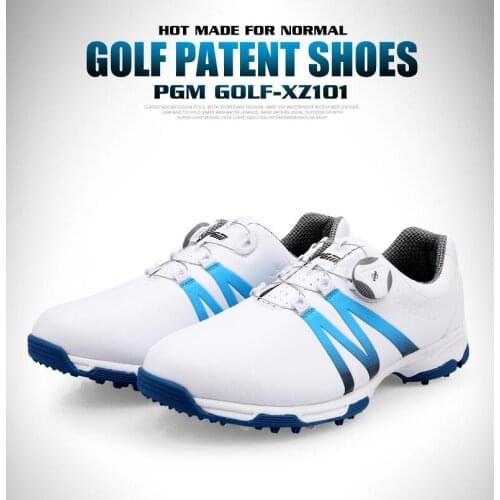 PGM Golf shoes Mens Sneakers Summer Waterproof Shoes Rotating Shoelaces