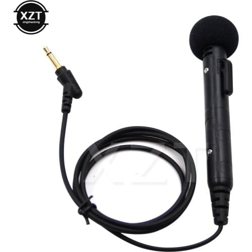 Mini 3.5mm Wired handheld Mic Audio microphone hypercardioid for Teacher Tour Guide Performance Head Microphone For loudspeakers