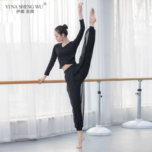 Dance Pants Woman Belly Dance Costume Chiffon Bloom Harem Pants Plus Size Loose Practice Ballroom Trousers Black White Pants