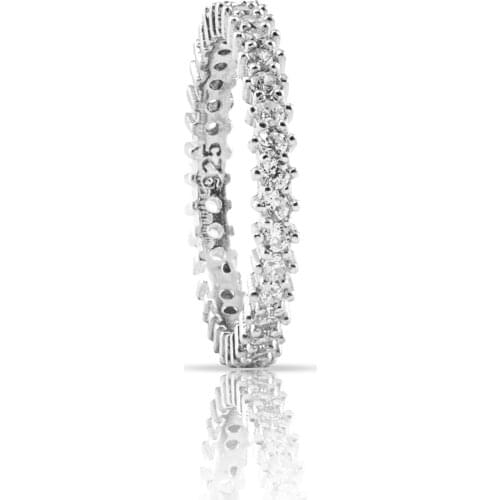 Silverfoni White Rings