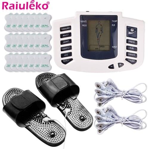 Tens Electronic Acupuncture Full Body Slimming Pulse Massage Muscle Stimulator Muscle Pain Relief Therapy Health Care Massager