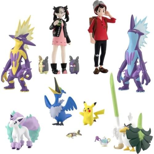 TOMY Pokemon Galar Scale World Masaru Mary Ponyta Action Figure Dolls Collectible Cartoon Pocket Monsters Dolls Anime Toys Gift