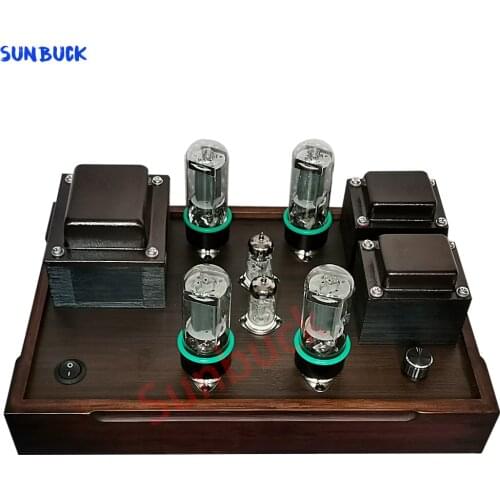 Sunbuck Manual point-to-point welding scaffolding 18W 2.0 Class A tube amplifier 6F2 6U8 6n3c 6L6 push-pull tube amplifier