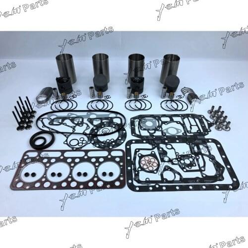 For Kubota diesel engine parts V1502 Repair kit liner kit bearings valve guide seat