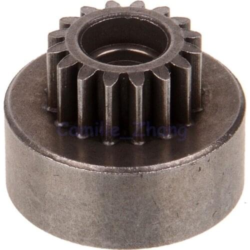 02107 16T Clutch Bell Single Gear For 1/10 HSP 94188 Nitro RC Monster Truck Car Parts