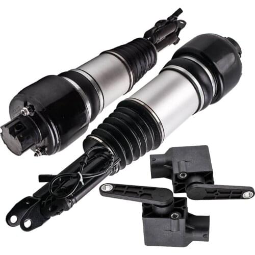 1x Front Suspension Air Strut Damper Right Left +2x Level Sensor For Mercedes Benz E-CLASS W211 S211 W219 A0105427717 2113205513