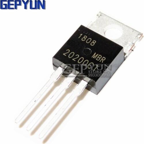 10PCS MBR20200CT MBR20200 TO220 TO-220 20200CT Gepyun