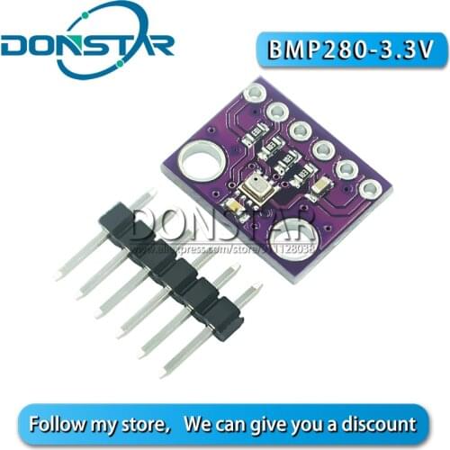 10PCS BME280-3.3 BME280 BMP280 3.3V Digital Module Temperature Barometric Pressure Sensor Module For Arduino