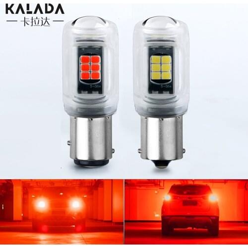 2 pcs glass shell s25 1156 ba15s p21w 3030smd chip for car led bulb turn signal 1157 bay15d p21/5w reverse lamp rear light 12V