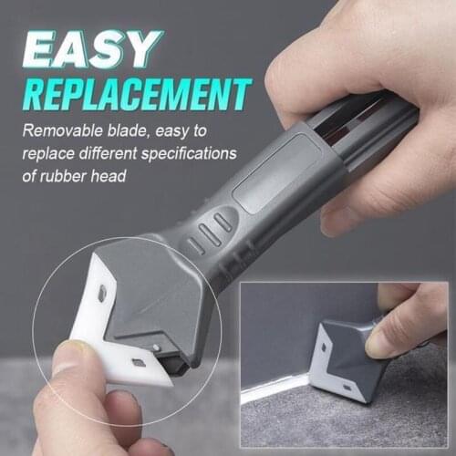 3 In 1 Sealant Scrapers Glass Glue Angle Scrapers Easy Glue Removal Scappers Cement Scraper Tool Shovel Angled Sealant Remover