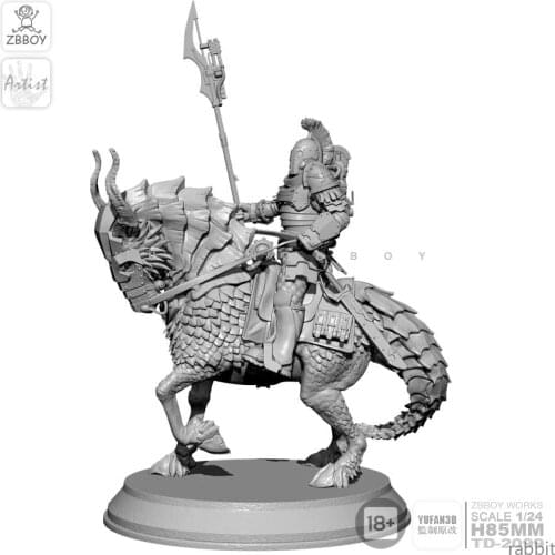 85MM Future Soldier Knight resin self-assembled TD-2099