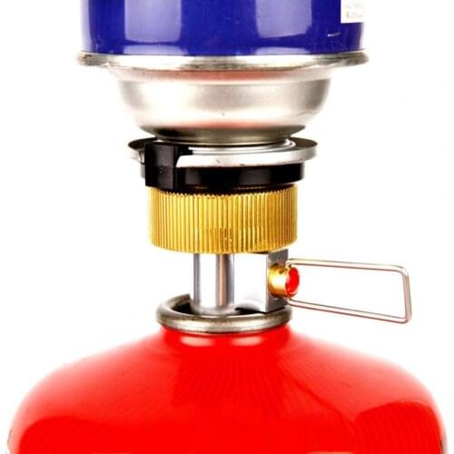 Propane Refill Adapter Corrosion Resistant Temperature Resistant Accessory Camping Grill Gas Cylinder Tank Coupler for Outdoor