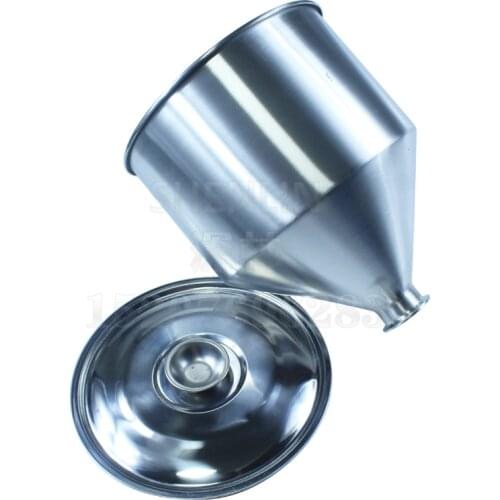 Hopper for A02/A03 Manual filling machine semi-automatic filler funnel penumatic bottling machine 10L SS304 with cover