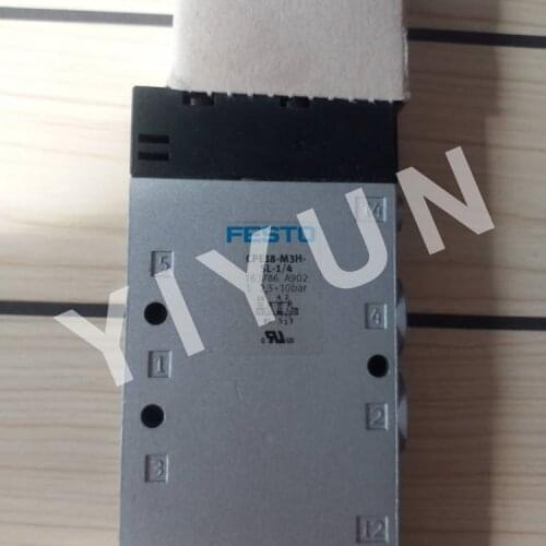 CPE18-M3H-5LS-1/4 163790 CPE18-M2H-5/3E-1/4 170285 CPE18-M3H-5/3B-QS-8 170329 CEP18-M3H-5L-1/4 163786 FESTO Solenoid valve