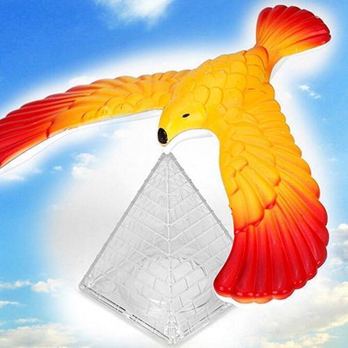 Kid Educational Toy Plastic Toy Nature Gravity Pyramid Balance Bird Eagle Toy