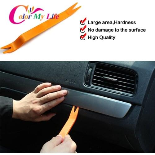 Car Styling Car Radio Disassembly Tool 4PCS/Set for Jeep Grand Cherokee Mercedes W203 Golf 5 for Audi A6 Golf 6 Mazda 5 A6 C5