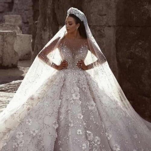 J67183 Jancember White Red Carpet Celebrity Dresses 2020 V-Neck Long Sleeve Pearl Sequined Beaded Flowers платья знаменитостей