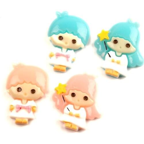 20Pcs Mixed Boys And Girls Resin Cabochon Flatback Decoration Crafts Embellishments For Scrapbooking Diy Accessories