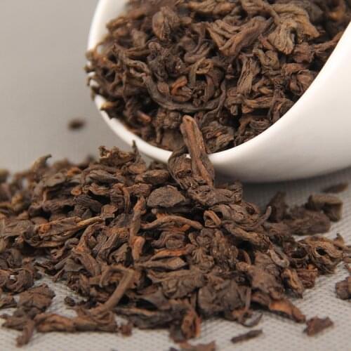 Life Party Supplies 250g Ripe Pu'er Tea China Yunnan Loose Pu'er Tea Promotion Health Care Natural Organic Lose Weight