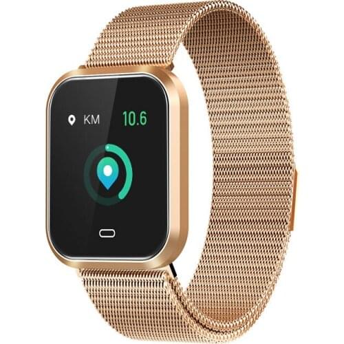 New Smart Watch Men Women Fitness Heart Rate Tracker Camera for IOS iPhone Multiple national languages Phone Call Blood Pressure