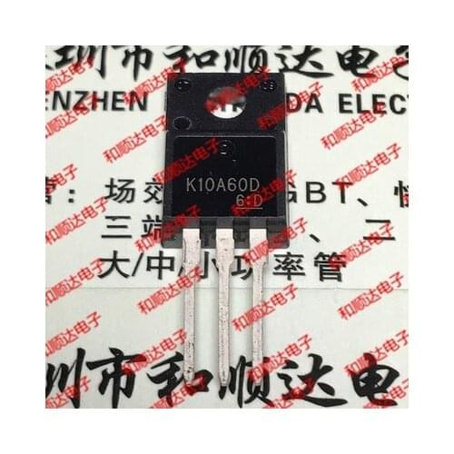 Original New 5pcs/ TK10A60D K10A60D FQPF15N60C 15N60C 2SB1370 B1370 TO220F TO-220F