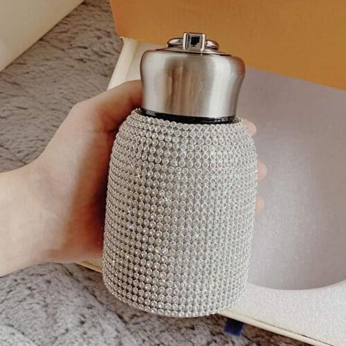 Flash Drill Thermos Cup Vacuum Flask Portable Wear-resistant Stainless Steel Stylish Insulation Cup Birthday Gift for Camping