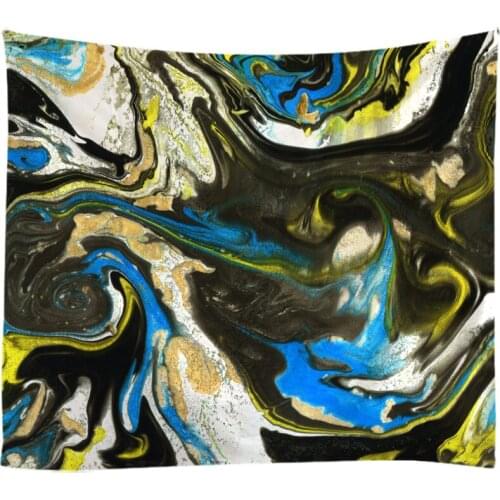 Creative 3D Printing Marbleization Apply Marbling Veined Marble Tapestry Wall Hanging Bed Spread Beach Towel Table Cloth YogaMat
