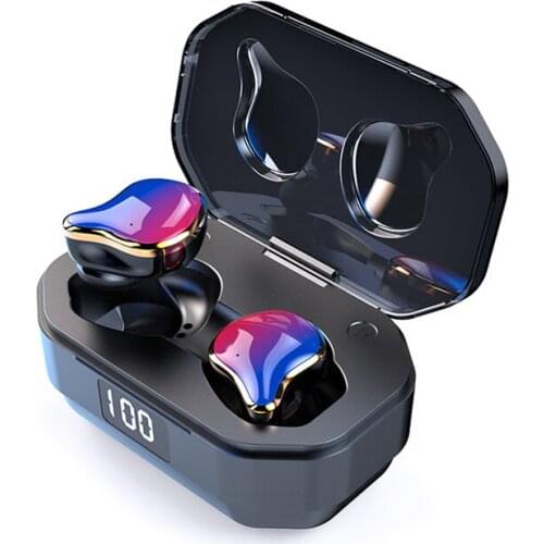 TWS G01 Bluetooth 5.0 Earphones Binaural Touch Control Wireless Earbuds Stereo Heavy Bass Earphones Waterproof Sports Headset