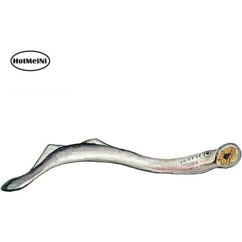 HotMeiNi 15cm x 3.4cm Lamprey Sticker Wall Window Car Printed Vinyl Decal Car Sticker Waterproof Car Styling Graphic