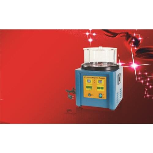 1100g Capacity Jewelry Machine Goldsmith Tools Magnetic Polisher Ring Polishing Machine