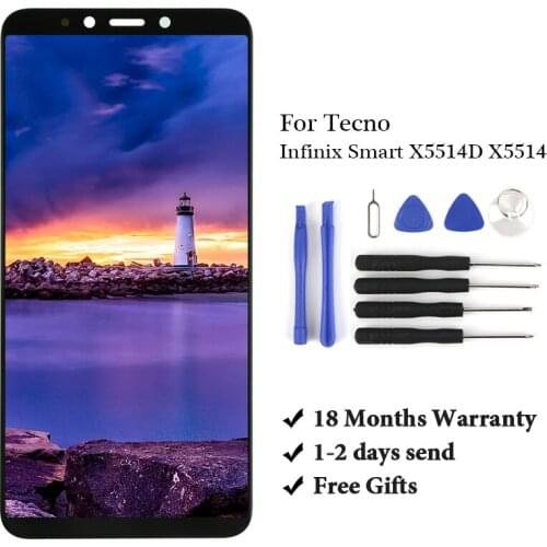 10pcs For TECNO Infinix SMART X5514D X5514 LCD Screen Digitizer Replacement Assembly LCD For Infinix SMART 2 PRO X5514D LCD