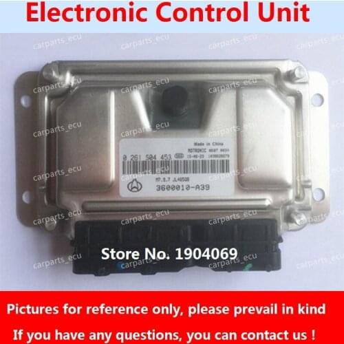 0261S04453 3600010-A39 M7.9.7 ECU Electronic Control Unit 0261201155 3600010-11 FD1 ED1/0261B09371 3600010-29 D4 For Changan Car