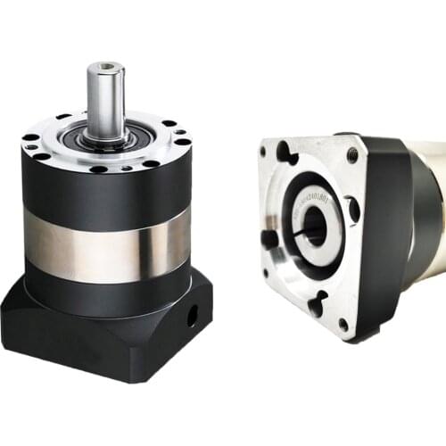 12.7 14 16 19mm Input Ratio 3 5 10 15 20 25:1~100:1 Round Output Flange Planetary Gearbox for Nema34 86mm Stepper Motor Servo