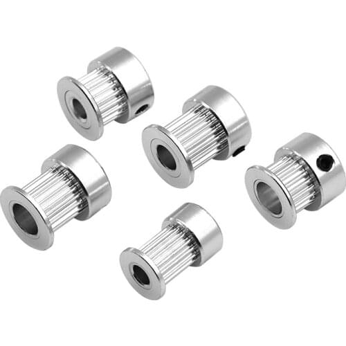 2pcs 3d printer accessories 2GT pulley GT2 synchronous pulley 6mm transmission belt pulley