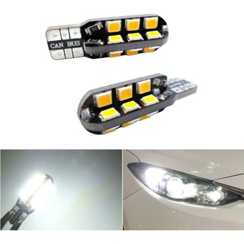 2x W5W T10 LED 194 168 Auto LED Side Lamp Reading Dome Lights For Honda Accord Civic2008 Jazz City Fit Warm White Ice Blue
