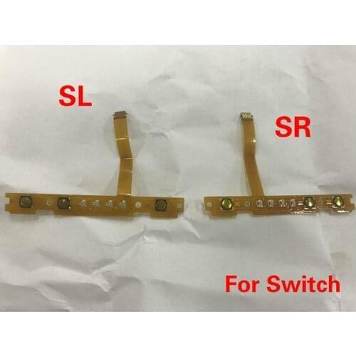 50pcs/Lot Original SR SL Right Left Flex Cable for Nintendo Switch NS JOY CON Repair Part SL SR flex button