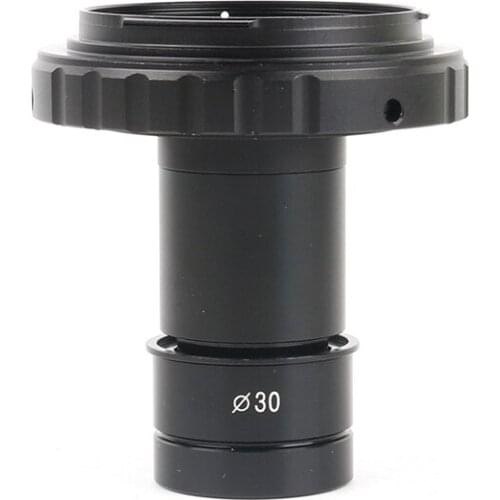 T2 Mount Adapter 9.6X Eyepiece Lens Fo Biological Stereo Microscop 23.2mm 30mm Digital Canon SLR Camera Adapter Interface