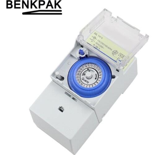 Analog Mechanical 24 Hour Time Switch Timer 110-230V 45-60Hz