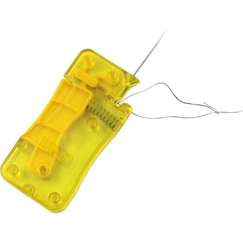 1Pc Automatic Needle Changer Manual Needle Threader Convenient Thread Guide Insertion Accessories Needle Threader Sewing Tools